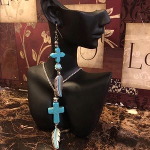 Brighton's Necklace and earring set